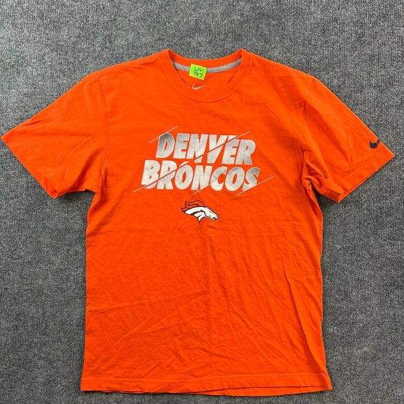 Nike Other - Nike Shirt Denver Broncos Adult Medium Regular Fit NFL Football Orange Men